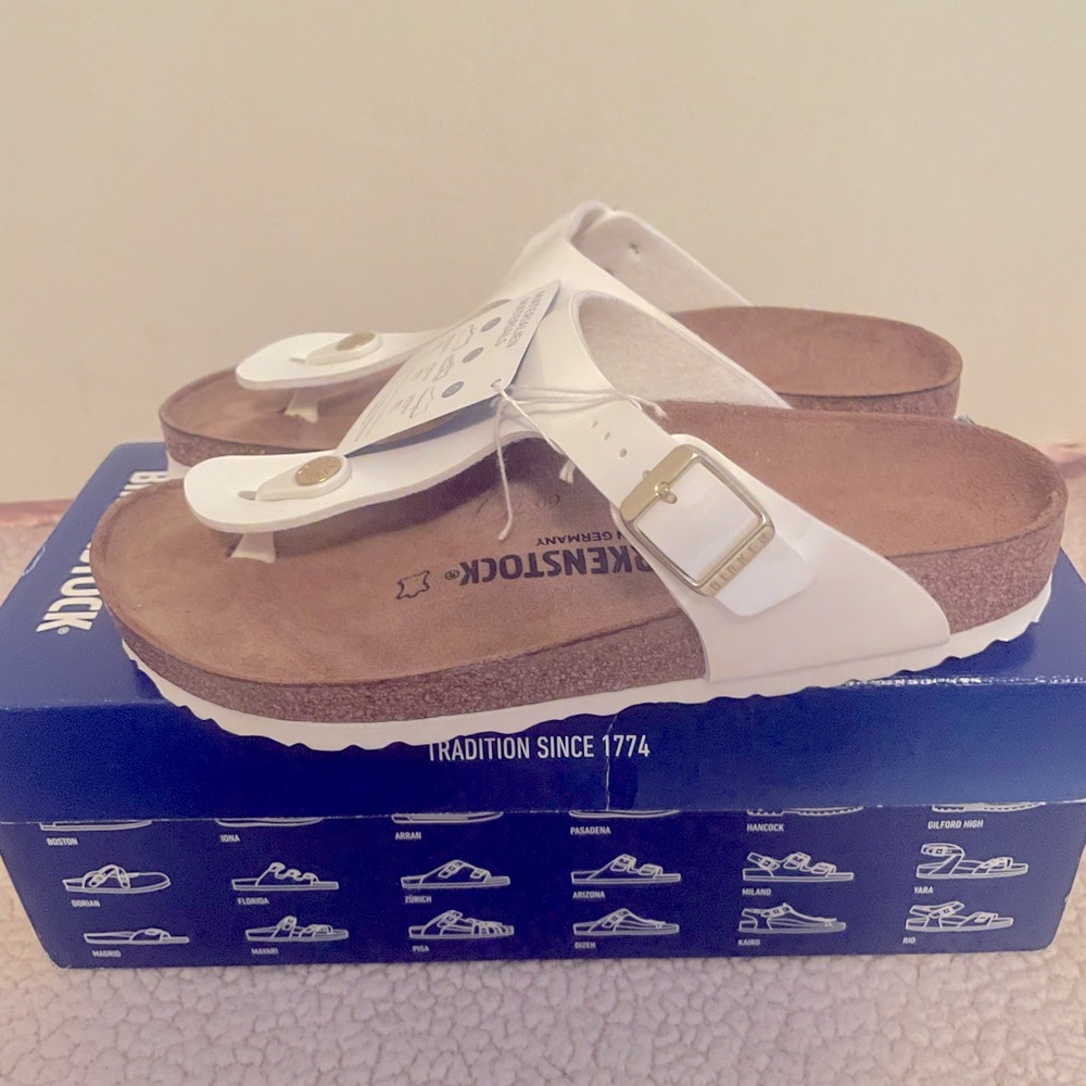 Birkenstock Gizeh BS white